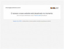 Tablet Screenshot of engapconstrutora.com.br